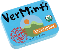 Peppermint Mints Organic, 6/1.41oz Vermints