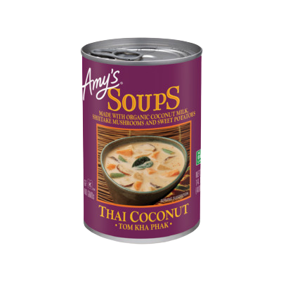 Thai Coconut Soup Organic, 12/14.1oz Amy's
