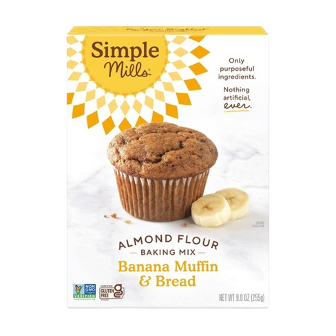 Almond Flour Banana Muffin & Bread Mix, 6/9oz Simple Mills