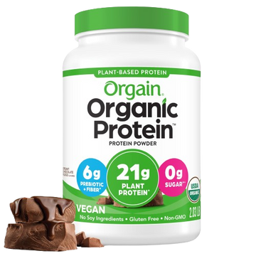 Protein Powder Chocolate, 16.3oz Vegan Orgain