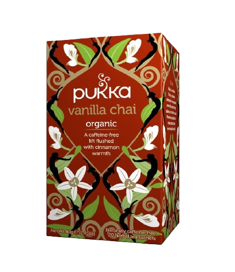 Vanilla Chai Tea, 6/20ct Pukka Herbs