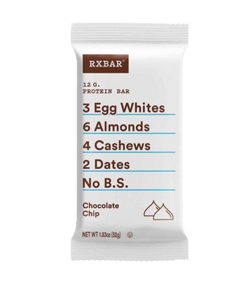 Protein Bar Chocolate Chip, 12/1.83oz RXBar