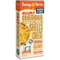Macaroni & Cheese Goat Cheddar Shells Gluten Free, 8/6oz Funny Farm