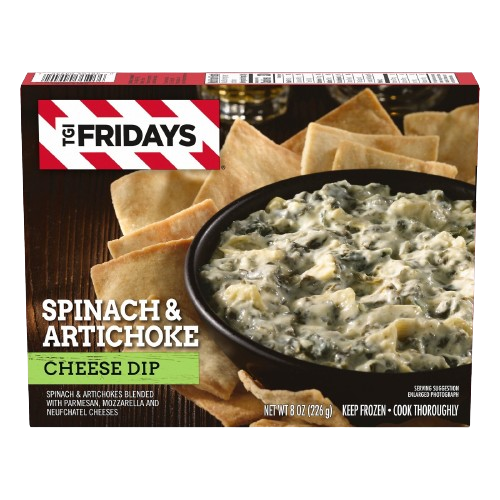 Spinach & Artichoke Cheese Dip, 8/8oz TGIF