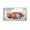 Diapers Size 1 Panda, 4/35ct The Honest Company