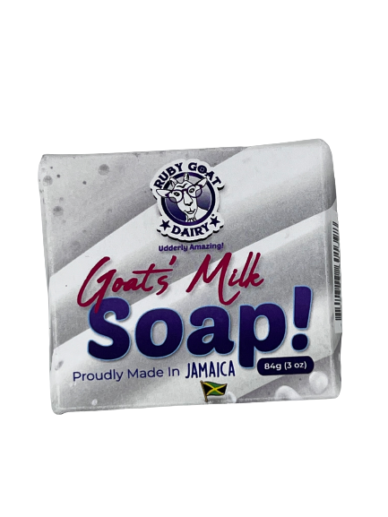 Goat Milk Bar Soap Locally Made, 1ct Ruby Goat Dairy