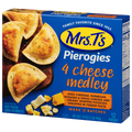 Pierogies Four Cheese Medley and Potato, 12/12ct Mrs T's