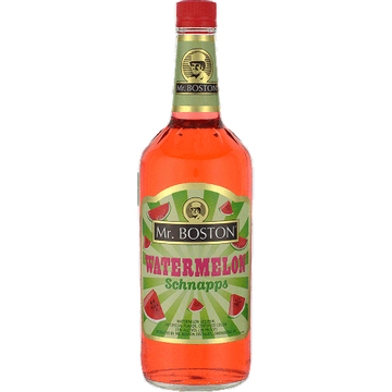 Mr Boston Watermelon Liqueur, 12/1L