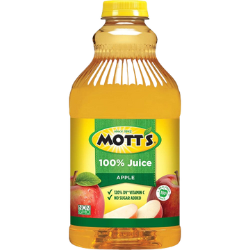 100% Apple Juice, 8/64oz Mott's