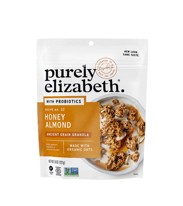 Ancient Grain Granola Honey Almond Cereal, 6/8oz Purely Elizabeth
