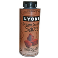 Chocolate Sauce Premium, 12/12oz Lyons