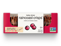 Cranberry & Hazelnut Crackers, 12/5.3oz Lesley Stowe Raincoast Crisps