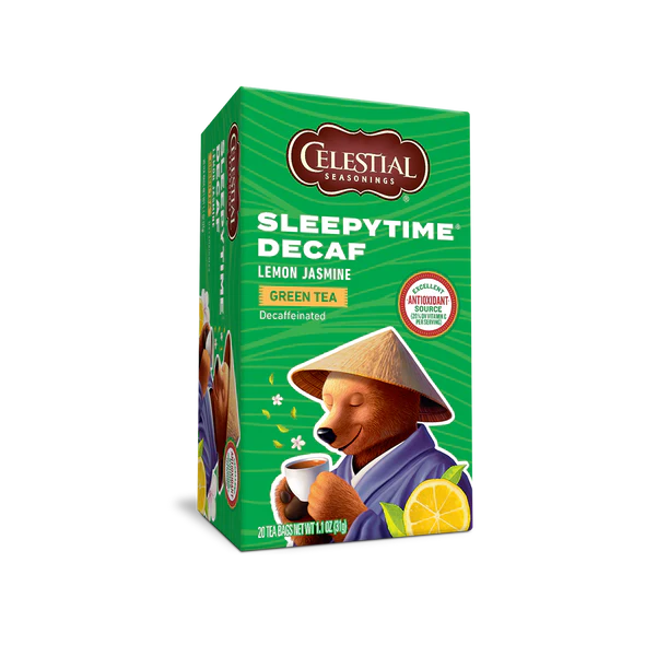 Sleepytime Lemon Jasmine Green Tea, 6/20ct Celestial Seasonings