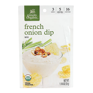 French Onion Dip Mix, 12/1.1oz Simply Organic