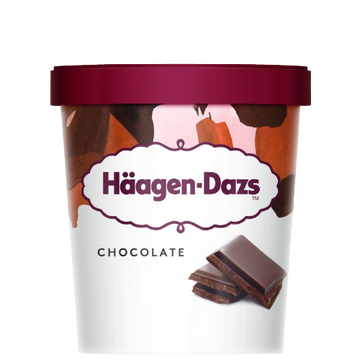 Chocolate Ice Cream, 8/473ml Haagen Daz