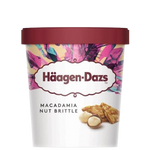 Macadamia Brittle Ice Cream, 8/473ml Haagen Daz