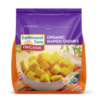 Mango Chunks Organic, 12/10oz Earthbound Farms