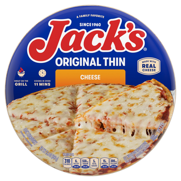 Pizza Original Cheese 12", 12/13.8oz Jack's