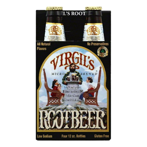 Root Beer 4 Pack, 6/48oz Virgil's