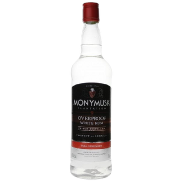 Monymusk Overproof White Rum, 12/1L