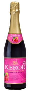 Keror Sparkling Raspberry Grape Juice, 12/750ml