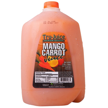 Mango Carrot Juice, 4/1Gal Tru-Juice