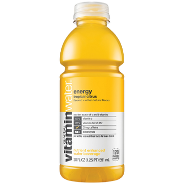 Tropical Citrus Vitamin Water, 12/591ml