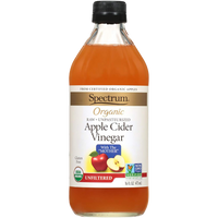 Apple Cider Vinegar Organic, 6/16oz Spectrum