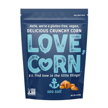 Corn Nuts Sea Salt, 6/4oz Love Corn