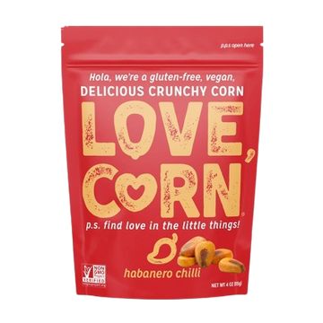 Corn Nuts Habanero, 6/4oz Love Corn