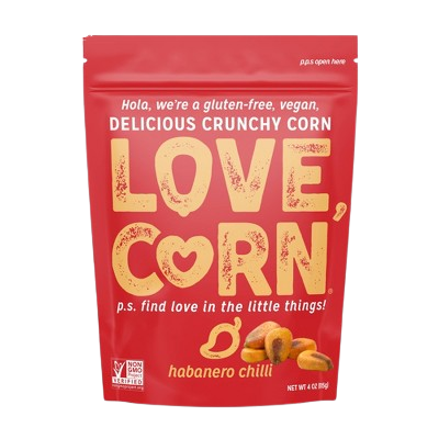 Corn Nuts Habanero, 6/4oz Love Corn