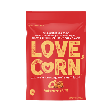 Corn Nuts Habanero, 10/1.6oz Love Corn