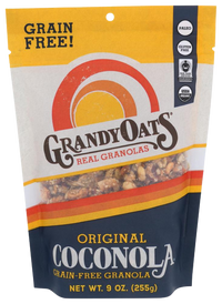 Coconola Original Granola, 6/9oz Grandy Oats