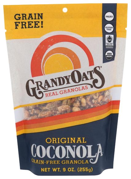 Coconola Original Granola, 6/9oz Grandy Oats