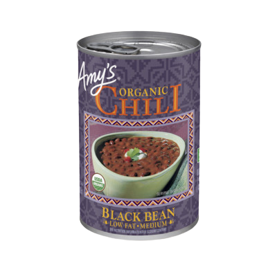 Black Bean Chili Organic, 12/14.7oz Amy's