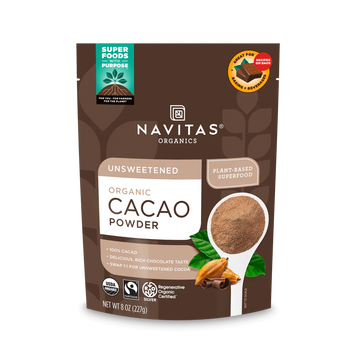 Cacao Powder, 8oz Navitas