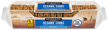 Sesame Thins Original Wheat, 12/7oz Sesmark