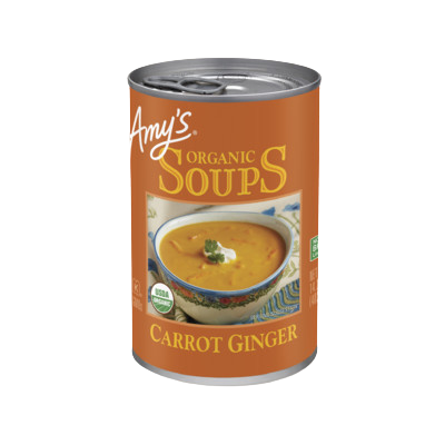 Ginger Carrot Soup Organic, 12/14.2oz Amy's
