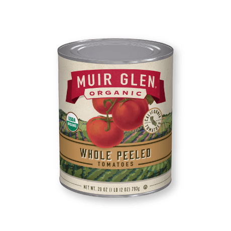 Tomatoes Whole Peeled Organic, 12/28oz Muir Glen