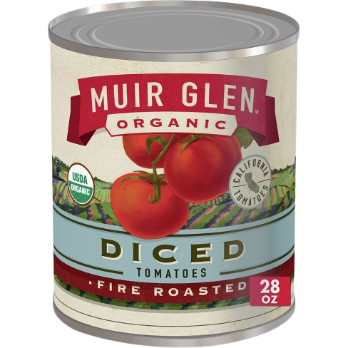 Tomatoes Diced Organic, 12/28oz Muir Glen
