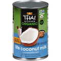 Coconut Milk Lite Unsweetened, 12/13.66oz Thai Kitchen