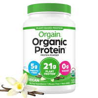 Protein Powder Vanilla, 16.3oz Vegan Orgain