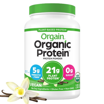 Protein Powder Vanilla, 16.3oz Vegan Orgain