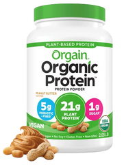 Protein Powder Peanut Butter, 16.3oz Vegan Orgain