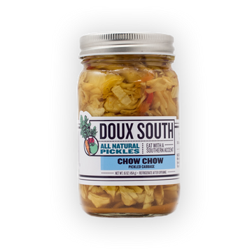 Chow Chow Pickled Cabbage, 6/16oz Doux South