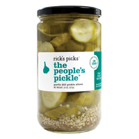 Pickles Garlic Dill, 6/24oz Rick's Picks