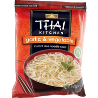 Rice Noodles Garlic & Vegetable, 12/1.6oz Thai Kitchen