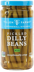 Beans Pickled Mild Dilly, 6/12oz Tillen Farms