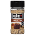 Steak 'N" Chop Seasoning, 6/3oz Weber