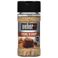 Steak 'N" Chop Seasoning, 6/3oz Weber